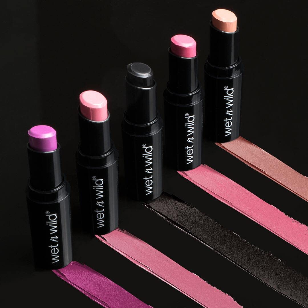 wet n wild Silk Finish Lipstick| Hydrating Lip Color| Rich Buildable Color| Dark Pink Frost - Image 14